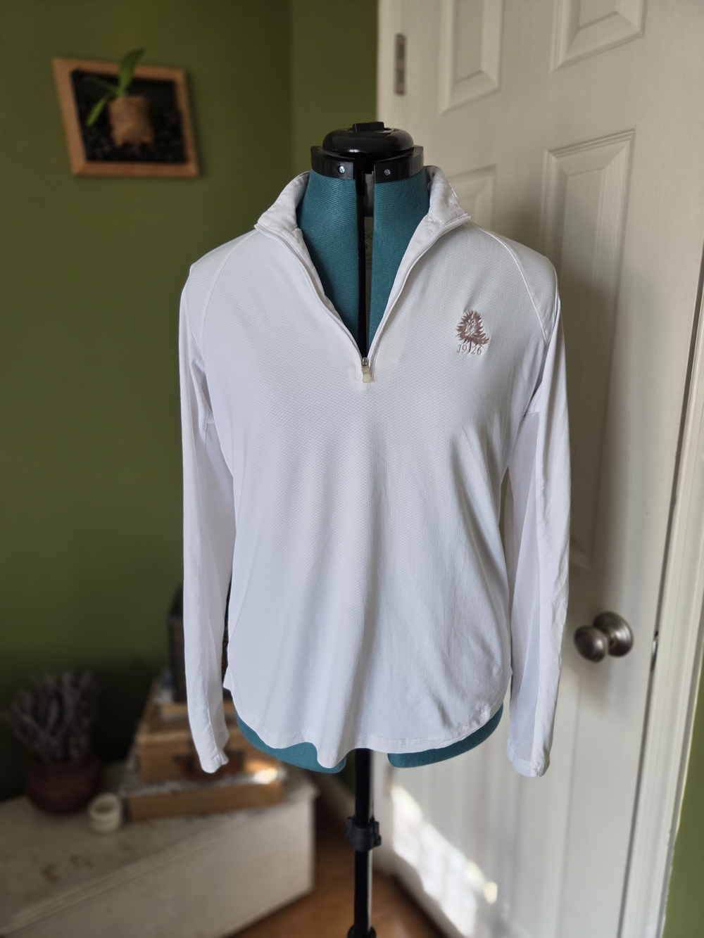 UV 50 And Cooling Technology Long Sleeve Quarter-Zip Top